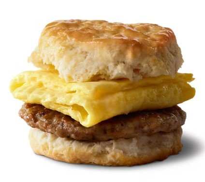 McDonald’s Sausage Biscuit with Egg