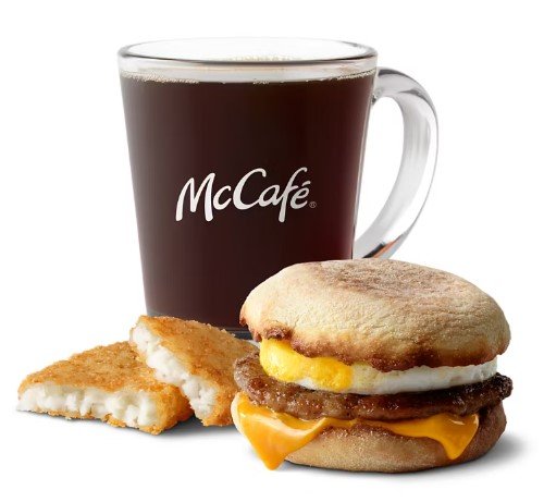 McDonald’s Sausage McMuffin® with Egg Meal