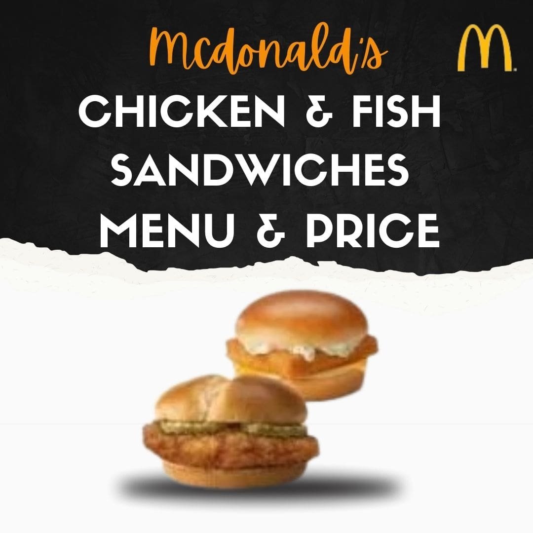 Chicken & Fish Sandwiches